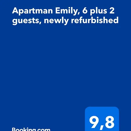 Emily, 6 2 Guests, Newly Refurbished Apartament *